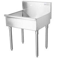 Advance Tabco 4-OP-18 Economy Service Sink Leg Mounted - 24 inch