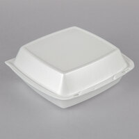 3-Compartment Foam Containers with Hinged Lids, 10-ct. Packs