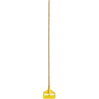 Rubbermaid FGH116000000 Invader 60 inch Wood Wet Mop Handle Side Gate Style