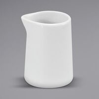 Oneida Buffalo Bright White Ware by 1880 Hospitality F8000000805 7 oz. Porcelain Creamer - 36/Case