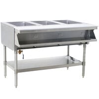 Eagle Group SHT3 Steam Table - Three Pan - Sealed Well, 240V