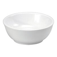 Oneida Buffalo Bright White Ware by 1880 Hospitality F8000000731 13.5 oz. Rolled Edge Porcelain Nappie Bowl - 36/Case