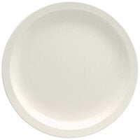 Oneida Buffalo Cream White Ware by 1880 Hospitality F9000000149 10 1/4" Narrow Rim Porcelain Plate - 12/Case