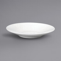 Oneida Buffalo F9010000788 Cream White Ware 45 oz. Rolled Edge Porcelain Wok Bowl - 12/Case