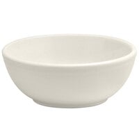Oneida Buffalo Cream White Ware by 1880 Hospitality F9010000731 12 oz. Rolled Edge Porcelain Nappie Bowl - 36/Case