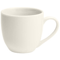 Oneida Buffalo Cream White Ware by 1880 Hospitality F9010000525 3.5 oz. Rolled Edge Porcelain A.D. Cup - 36/Case