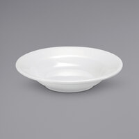 Oneida Buffalo F9010000740 Cream White Ware 15 oz. Wide Rim Porcelain Soup Bowl - 24/Case