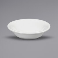 Oneida Buffalo F9000000711 Cream White Ware 6.75 oz. Narrow Rim Porcelain Fruit Bowl - 36/Case