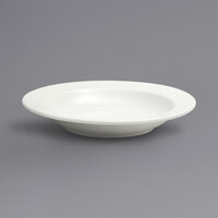 Oneida Buffalo F9010000791 Cream White Ware 51 oz. Rolled Edge Porcelain Pasta Bowl - 12/Case