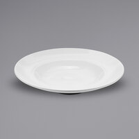 Oneida Buffalo F9010000153 Cream White Ware 45.5 oz. Wide Rim Porcelain Pasta Bowl - 12/Case
