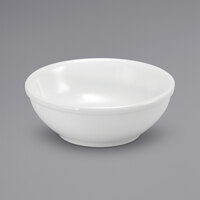 Oneida Buffalo F9010000732 Cream White Ware 18 oz. Rolled Edge Porcelain Nappie Bowl - 12/Case