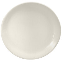 Oneida Buffalo Cream White Ware by 1880 Hospitality F9000000139C 9" Porcelain Coupe Plate - 24/Case