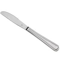 World Tableware 918 7922 Classic Rim 8 1/2 inch 18/0 Stainless Steel Heavy Weight Utility / Dessert Knife - 36/Case