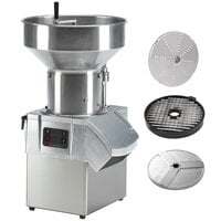 Sammic CA-61 Dice Bulk Continuous Feed Food Processor with 3 Discs - 1 1/2 hp