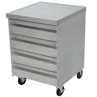 Advance Tabco MDC-4-2015 Mobile Drawer Cabinet - 4 Drawers