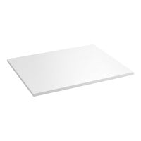 Regency 24" x 30" Poly Table Top for 24" x 60" Poly Top Table without Backsplash