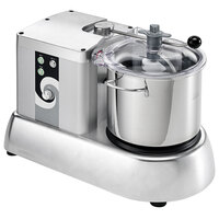 Eurodib C-TRONIC 9VT Variable-Speed 10 Qt. Stainless Steel Batch Bowl Food Processor - 1/2 hp
