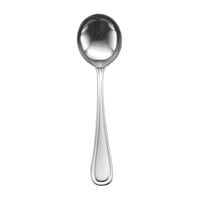 Oneida New Rim by 1880 Hospitality T015SRBF 6 7/8" 18/10 Stainless Steel Extra Heavy Weight Round Bowl Soup Spoon - 12/Case