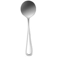Oneida New Rim by 1880 Hospitality T015SBLF 6" 18/10 Stainless Steel Extra Heavy Weight Bouillon Spoon - 12/Case