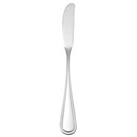 Oneida New Rim by 1880 Hospitality T015KSBF 6 5/8" 18/10 Stainless Steel Extra Heavy Weight Butter Spreader - 12/Case