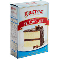 Krusteaz Professional 4.5 lb. Extra Moist Yellow Cake Mix - 6/Case