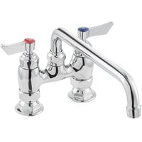 Waterloo Deck-Mounted Faucet with 4" Centers and 12" Swing Spout
