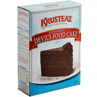 Krusteaz Professional 4.5 lb. Extra Moist Devil's Food Cake Mix - 6/Case
