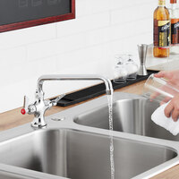 Waterloo Deck-Mounted Faucet with Single Inlet and 12 inch Swing Spout