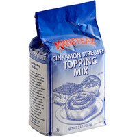 Krusteaz Professional 5 lb. Cinnamon Streusel Topping Cake Mix - 6/Case