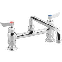 Waterloo Deck-Mounted Faucet with 8" Centers and 12" Swing Spout