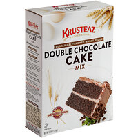 Krusteaz Professional Shepherd's Grain 5 lb. Naturally-Flavored Double Chocolate Cake Mix - 6/Case