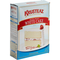 Krusteaz Professional 4.5 lb. Extra Moist White Cake Mix - 6/Case