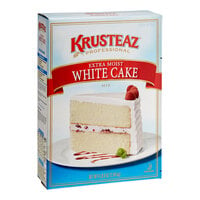 Krusteaz Professional 4.5 lb. Extra Moist White Cake Mix - 6/Case