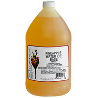 I. Rice 1 Gallon Pineapple Water Ice Base - 4/Case