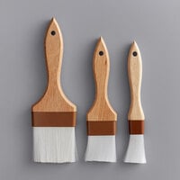3-Piece, Nylon Bristle Pastry / Basting Brush Set