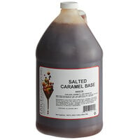 I. Rice 1 Gallon Salty Caramel Water Ice Base - 4/Case