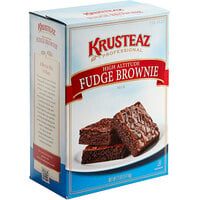 Krusteaz Professional 7 lb. High-Altitude Fudge Brownie Mix - 6/Case