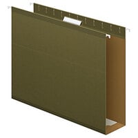 Pendaflex 04152X3 Standard Green Letter Size 1/5 Cut Extra Capacity Reinforced Hanging Folder - 25/Box