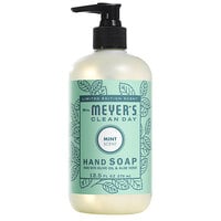 Mrs. Meyer's Clean Day 694976 12.5 oz. Mint Scented Hand Soap with Pump - 6/Case