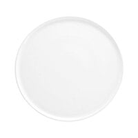 Front of the House Harmony 13" Bright White Coupe Round Porcelain Plate - 4/Case