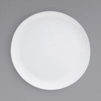 Front of the House BPT033WHP20 Harmony 15" Bright White Coupe Round Porcelain Platter - 2/Case