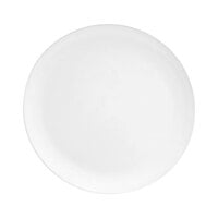 Front of the House Harmony 15" Bright White Coupe Round Porcelain Platter - 2/Case