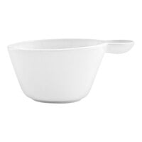 Front of the House Harmony 10 oz. Bright White Porcelain Cup - 12/Case