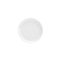 Front of the House Harmony 5 1/2" Bright White Coupe Round Porcelain Plate - 12/Case