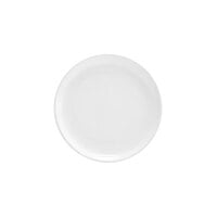 Front of the House Harmony 6 1/4" Bright White Coupe Round Porcelain Plate - 12/Case
