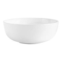 Front of the House Harmony 150 oz. Bright White Round Porcelain Bowl - 2/Case