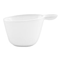 Front of the House Harmony 3 oz. Bright White Porcelain Cup - 12/Case