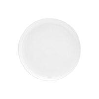 Front of the House Harmony 9" Bright White Coupe Round Porcelain Plate - 6/Case