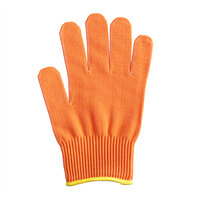 Mercer Culinary M33415ORXS Millennia Colors® Orange A4 Level Cut-Resistant Glove - Extra Small