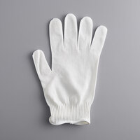 Mercer Culinary M33411L MercerGuard® White A4 Level Cut-Resistant Glove - Large